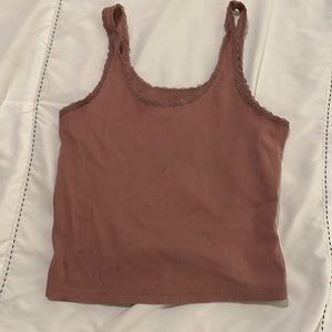 Pink tank top